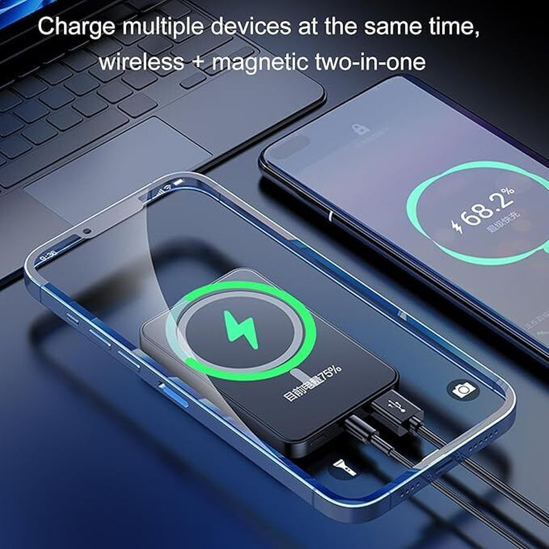 Magnetic Power Bank Battery Pack Super Fast Wireless Charger for Iphone 15/13/14